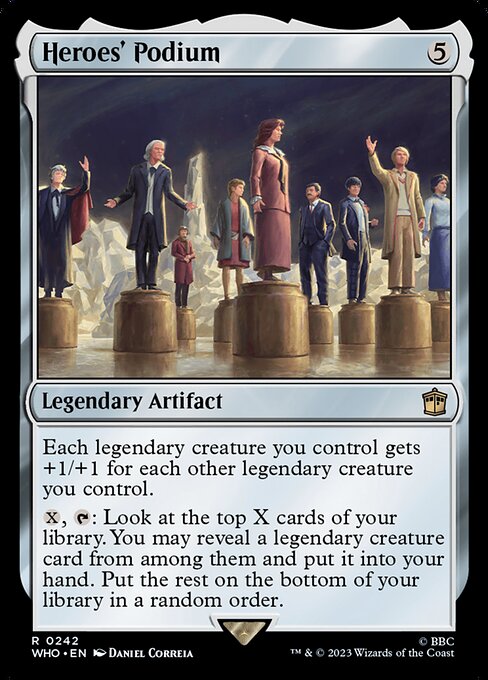 Heroes' Podium (242) [Doctor Who]
