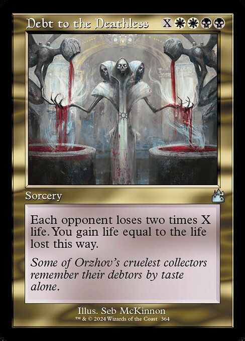 Debt to the Deathless (364) [Ravnica Remastered]