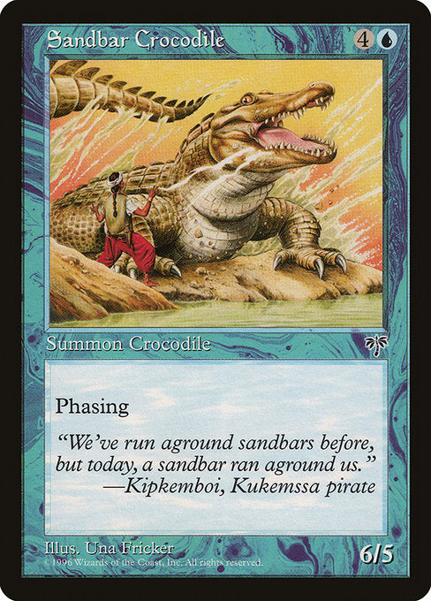 Sandbar Crocodile (88) [Mirage]