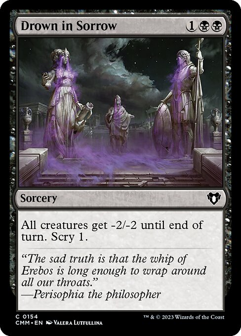 Drown in Sorrow (154) [Commander Masters]