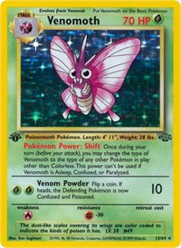 Venomoth (13) (13/64) [Jungle]