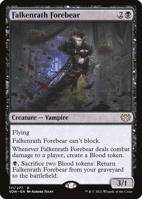 Falkenrath Forebear (111) [Innistrad: Crimson Vow]