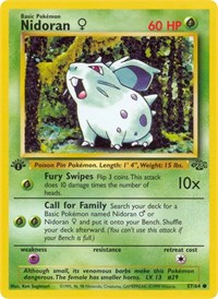 Nidoran F (57/64) [Jungle]