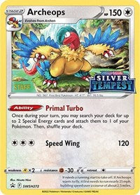 Archeops - SWSH272 (Prerelease) [STAFF] (SWSH272) [SWSH Sword and Shield Promo Cards]