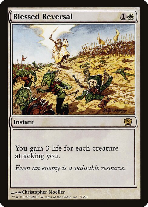 Blessed Reversal (7★) [Eighth Edition]