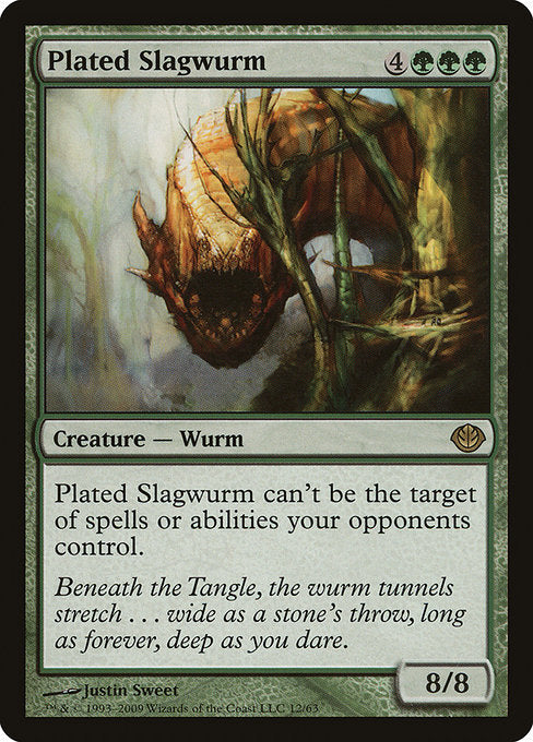 Plated Slagwurm (12) [Duel Decks: Garruk vs. Liliana]