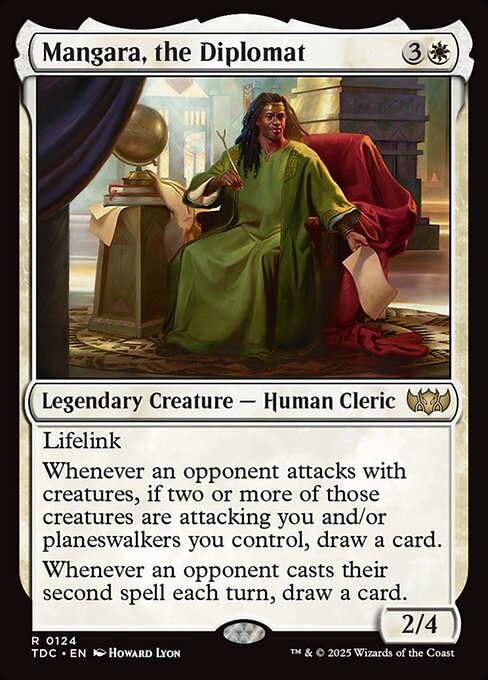Mangara, the Diplomat (124) [Tarkir: Dragonstorm Commander]
