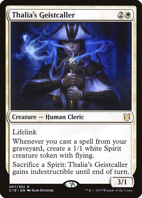 Thalia's Geistcaller (7) [Commander 2019]
