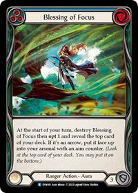 Blessing of Focus (Blue) (DYN161) [Dynasty]