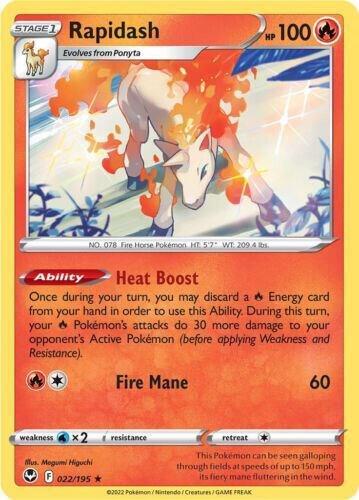 Rapidash - 022/195 (022/195) [Deck Exclusives]