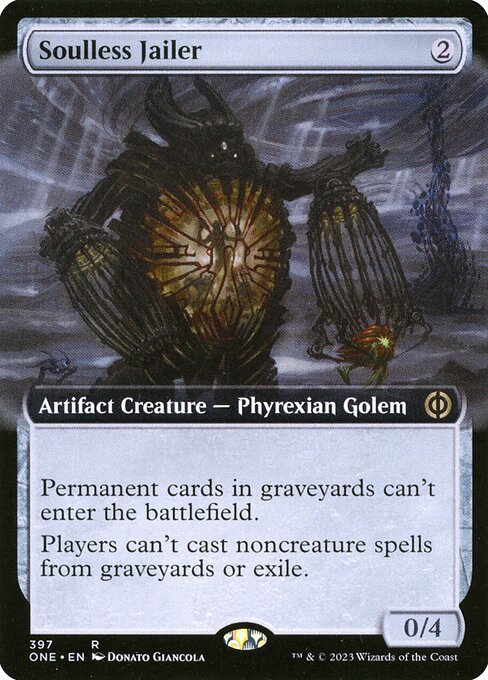 Soulless Jailer (397) [Phyrexia: All Will Be One] [Extended Art]