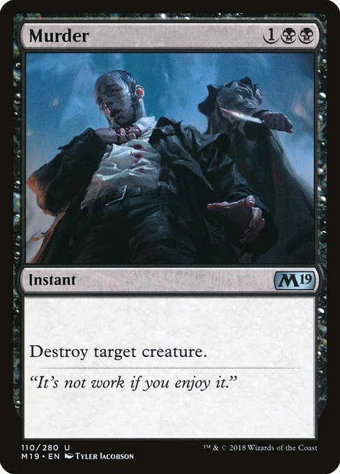 Murder (110) [Core Set 2019]
