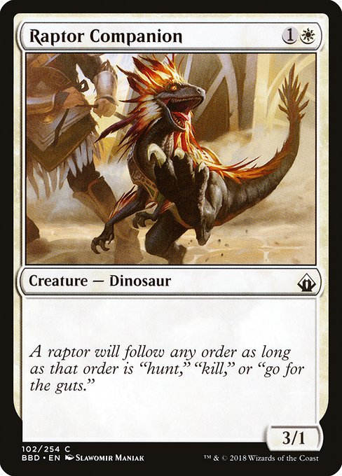 Raptor Companion (102) [Battlebond]