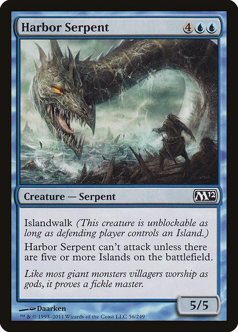 Harbor Serpent (56) [Magic 2012]