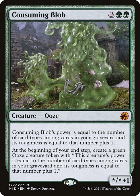 Consuming Blob (177) [Innistrad: Midnight Hunt]