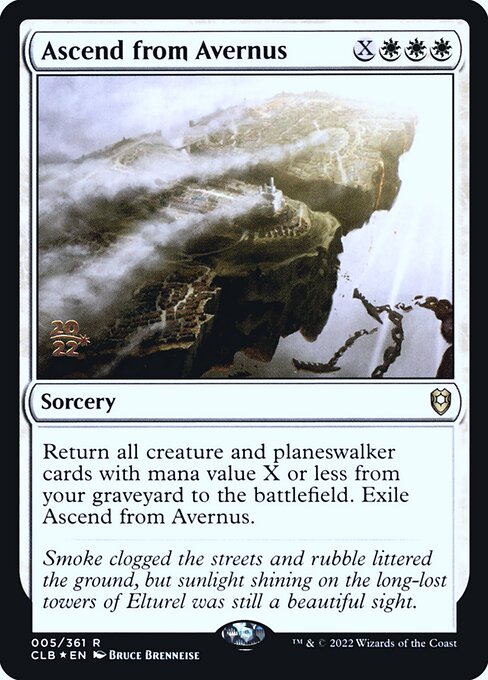 Ascend from Avernus (5s) [Battle for Baldur's Gate Promos]