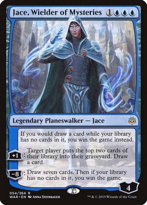 Jace, Wielder of Mysteries (54p) [War of the Spark Promos]