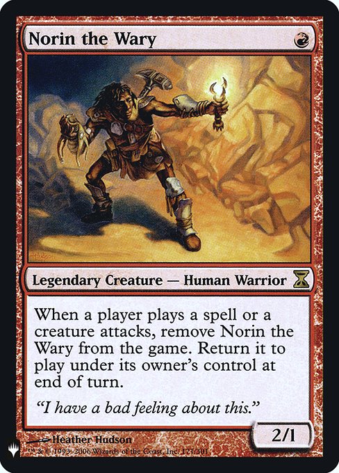 Norin the Wary (TSP-171) [The List]