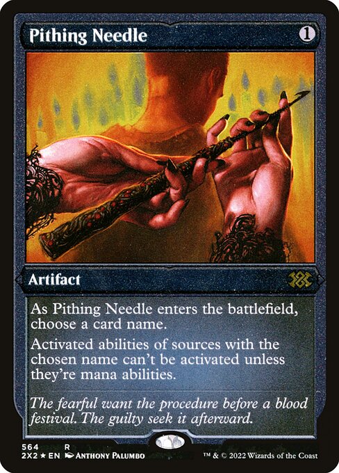 Pithing Needle (564) [Double Masters 2022]