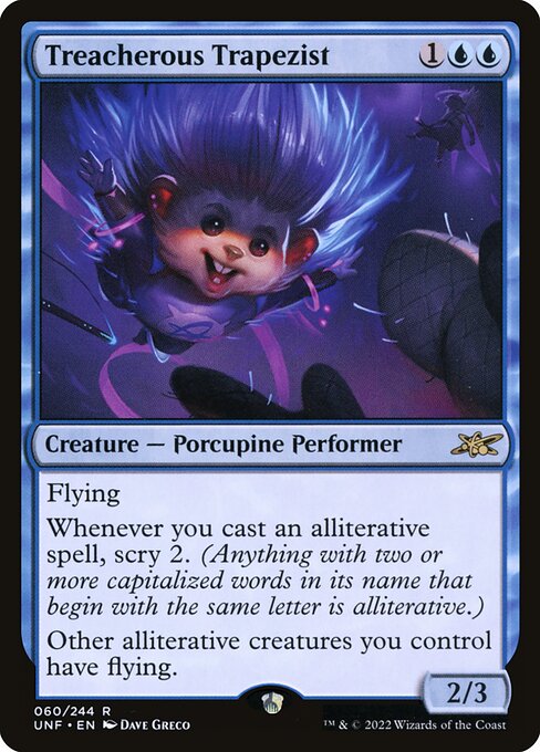 Treacherous Trapezist (60) [Unfinity]