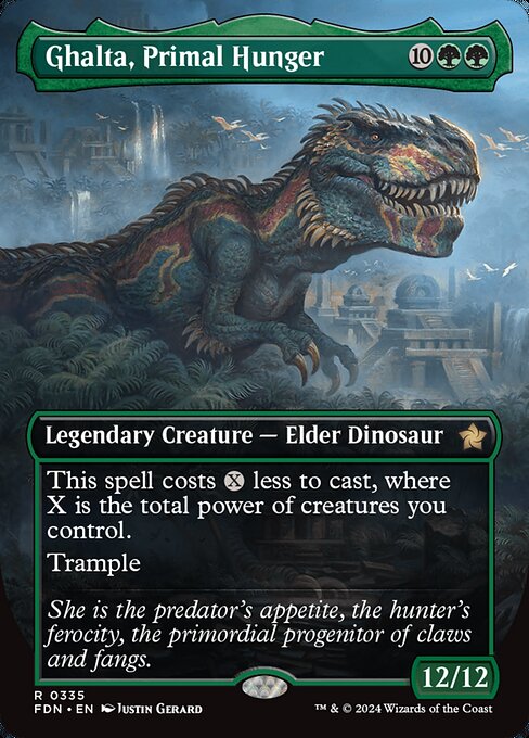 Ghalta, Primal Hunger (335) [Foundations]