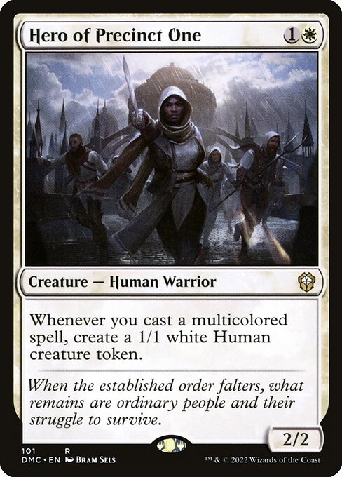 Hero of Precinct One (101) [Dominaria United Commander]