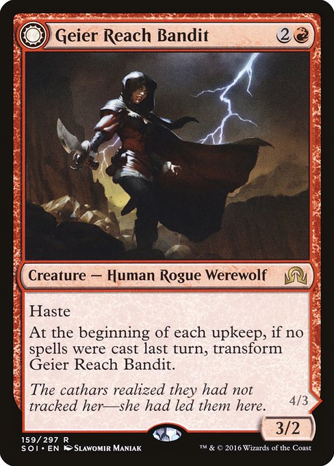 Geier Reach Bandit // Vildin-Pack Alpha (159) [Shadows over Innistrad]