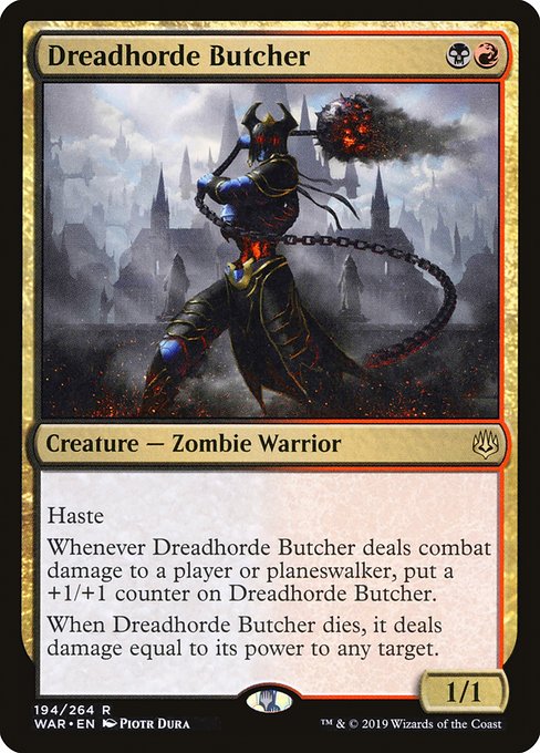 Dreadhorde Butcher (194) [War of the Spark]