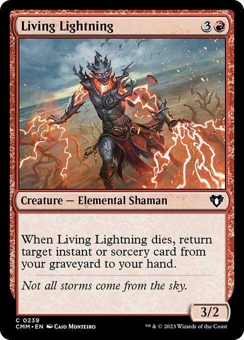 Living Lightning (239) [Commander Masters]