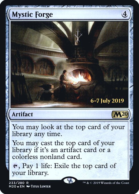 Mystic Forge (233s) [Core Set 2020 Promos]