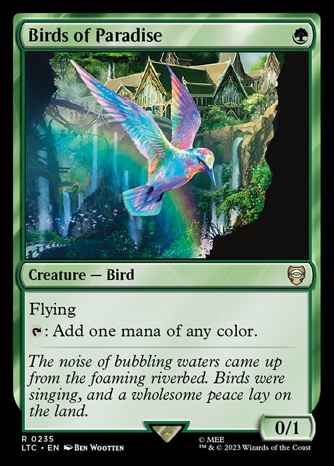 Birds of Paradise (235) [Tales of Middle-earth Commander]