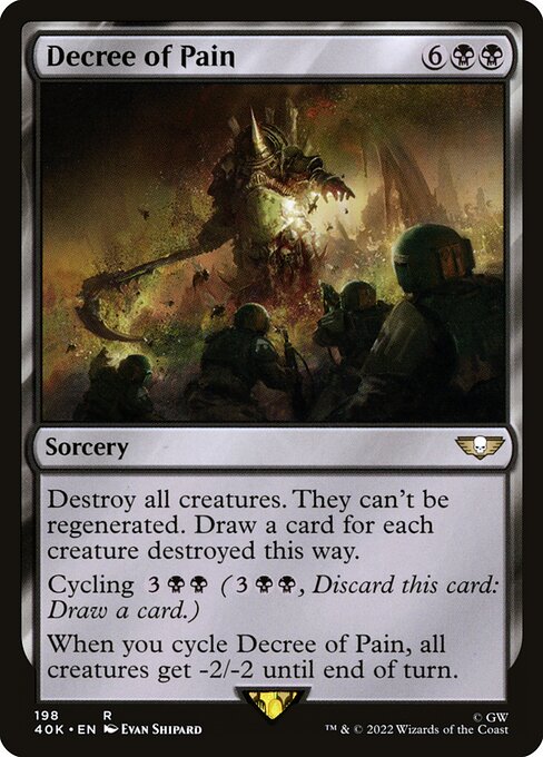 Decree of Pain (198) [Warhammer 40,000 Commander]