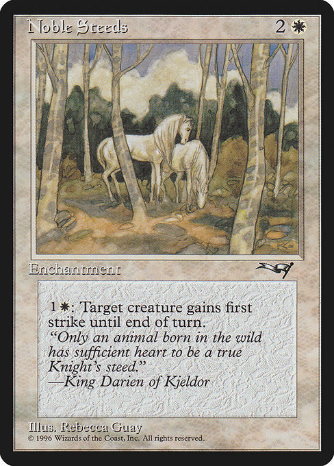 Noble Steeds (11a) [Alliances]