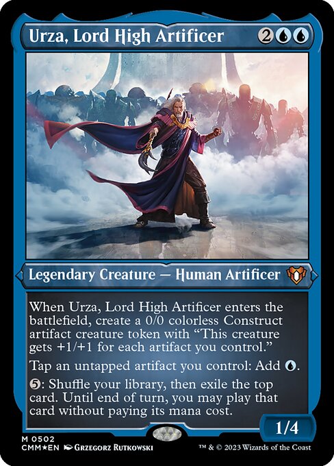 Urza, Lord High Artificer (502) [Commander Masters]