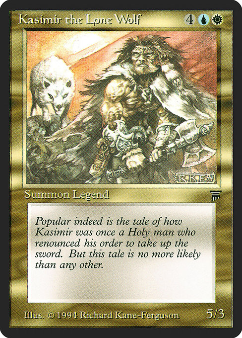 Kasimir the Lone Wolf (237) [Legends]