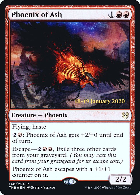 Phoenix of Ash (148s) [Theros Beyond Death Promos]