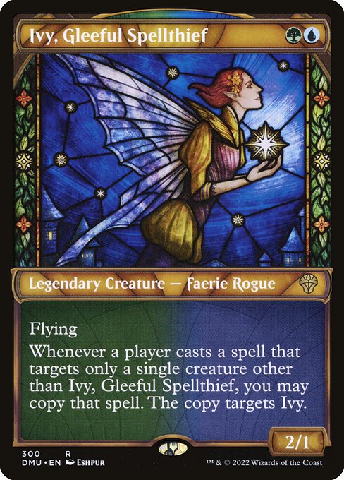 Ivy, Gleeful Spellthief (300) [Dominaria United] [Showcase]