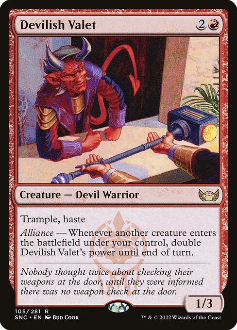 Devilish Valet (105) [Streets of New Capenna]