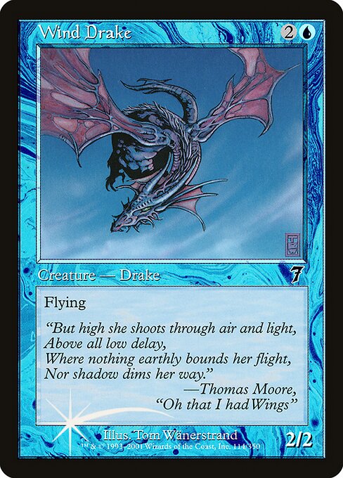 Wind Drake (114★) [Seventh Edition]