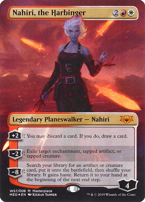 Nahiri, the Harbinger (WS7) [Mythic Edition] [Borderless]