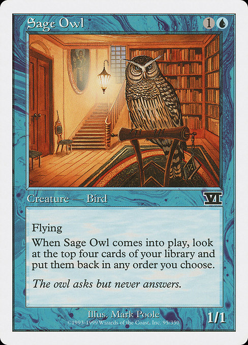 Sage Owl (95) [Classic Sixth Edition]