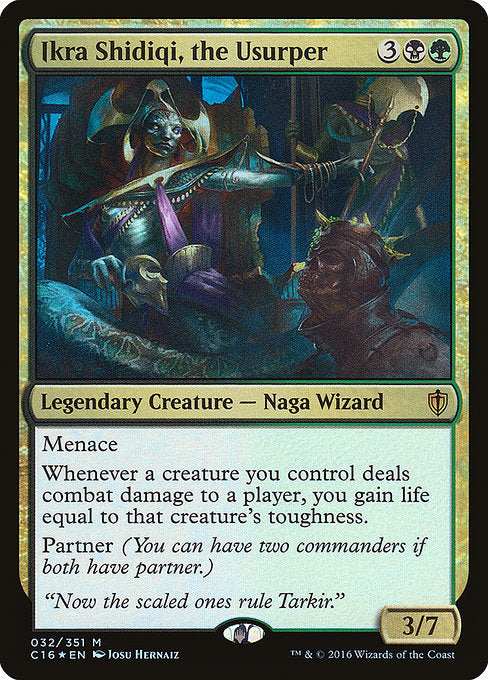 Ikra Shidiqi, the Usurper (32) [Commander 2016]