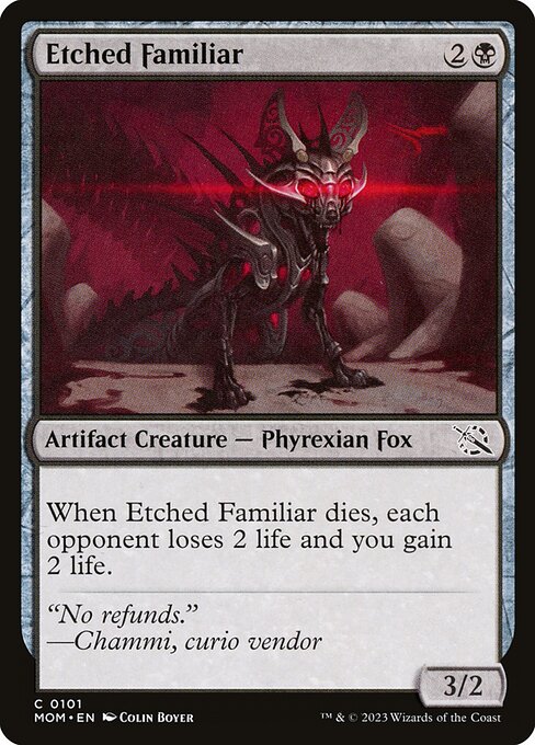 Etched Familiar (101) [March of the Machine]