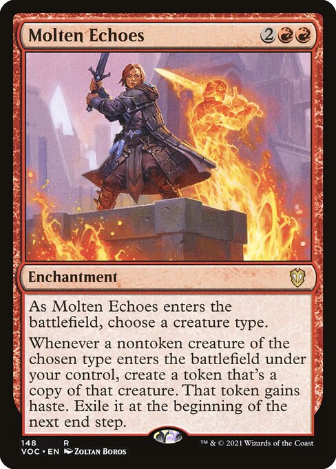 Molten Echoes (148) [Crimson Vow Commander]