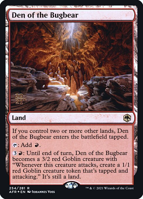 Den of the Bugbear (254s) [Adventures in the Forgotten Realms Promos]