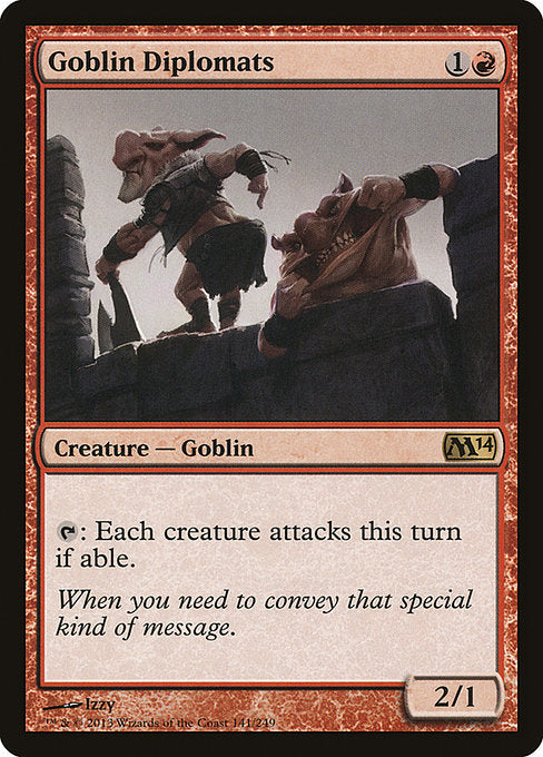 Goblin Diplomats (141) [Magic 2014]