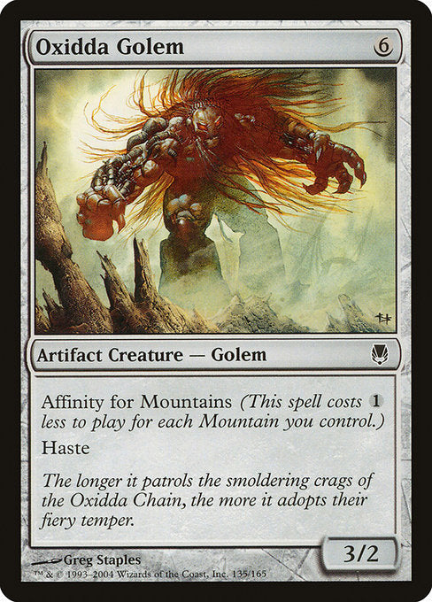 Oxidda Golem (135) [Darksteel]