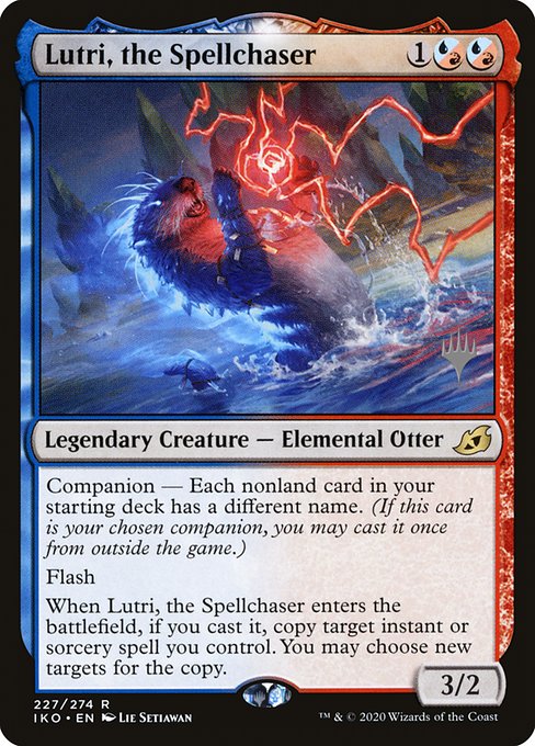 Lutri, the Spellchaser (227p) [Ikoria: Lair of Behemoths Promos]