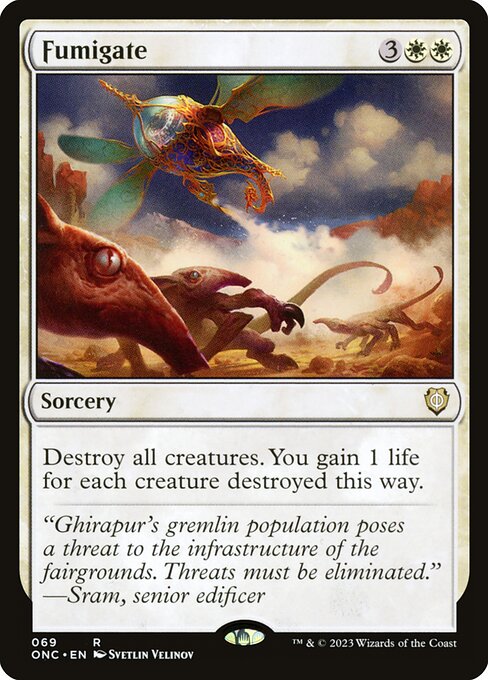 Fumigate (69) [Phyrexia: All Will Be One Commander]