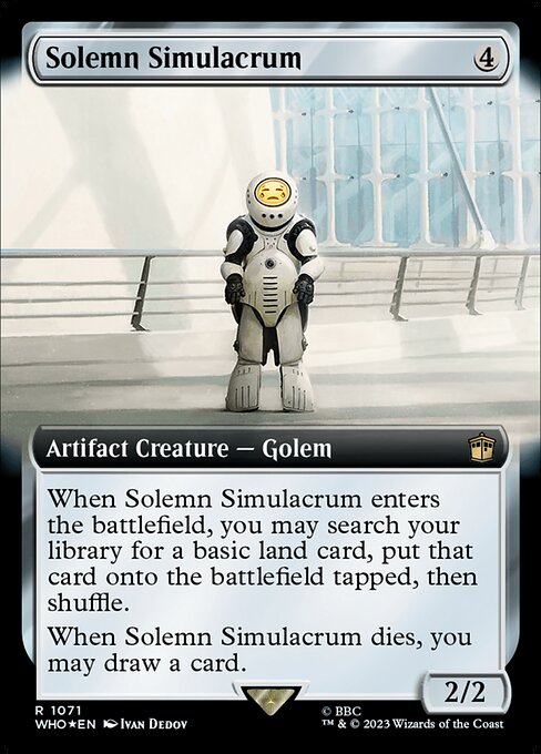 Solemn Simulacrum (1071) [Doctor Who] [Extended Art]